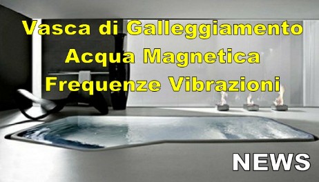 Vasca di galleggiamento deprivazione sensoriale acqua magnetica frequenze vibrazioni